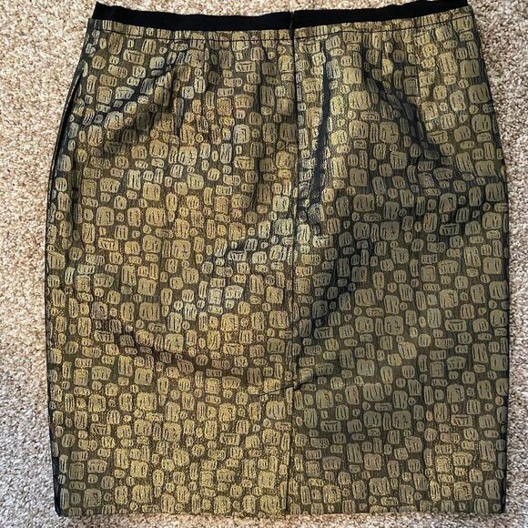 Loft Boho Geometric Womens Mini Skirt Size 4 - Picture 2 of 5